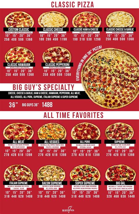 Big Guys! Pizza .